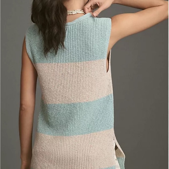 Pilcro Light Blue Knit Top - Picture 2 of 5
